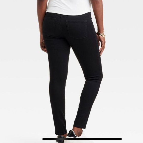 New! Isabel Maternity Over-Belly Skinny Pants - Picture 3 of 7